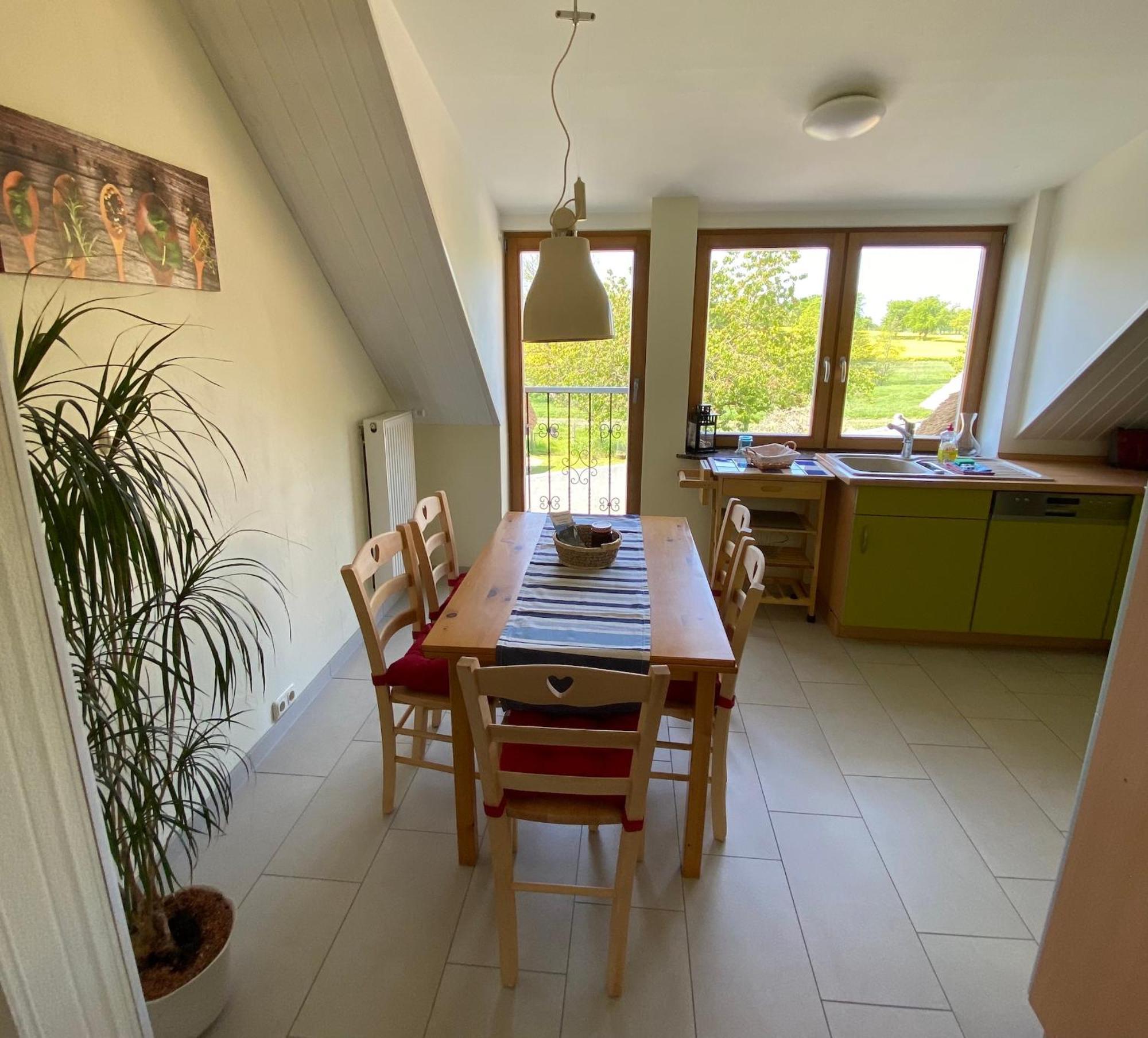 Reethaus Vilmnitz - Ferienwohnung Goor エクステリア 写真